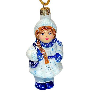 Vitus Redhead Girl Premium Christmas Ornament Collectible Glass Tree Decoration