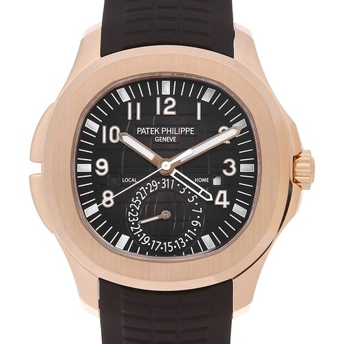 PATEK PHILIPPE Aquanaut Travel Time 5164R-001 second hand mens