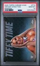 2025 WWE Topps Chrome TIFFANY STRATTON Persona SSP Case Hit PSA 10 TIFFY TIME