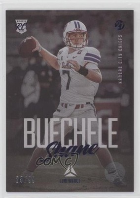 2021 Panini Luminance Rookie Blue 25/99 Shane Buechele #165 Rookie RC 0lt3