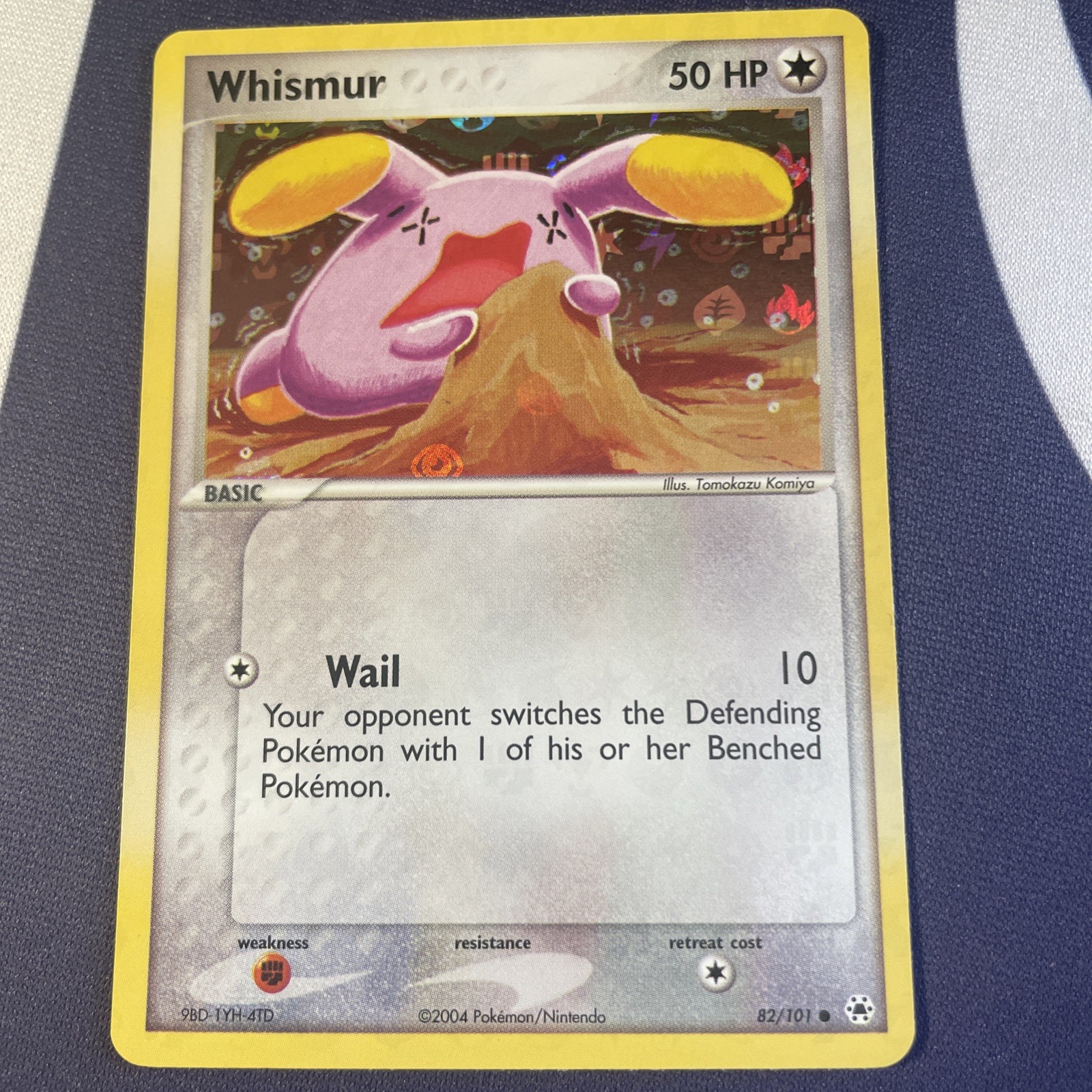 Pokemon EX Hidden Legends Whismur Reverse Holo 82/101 nm
