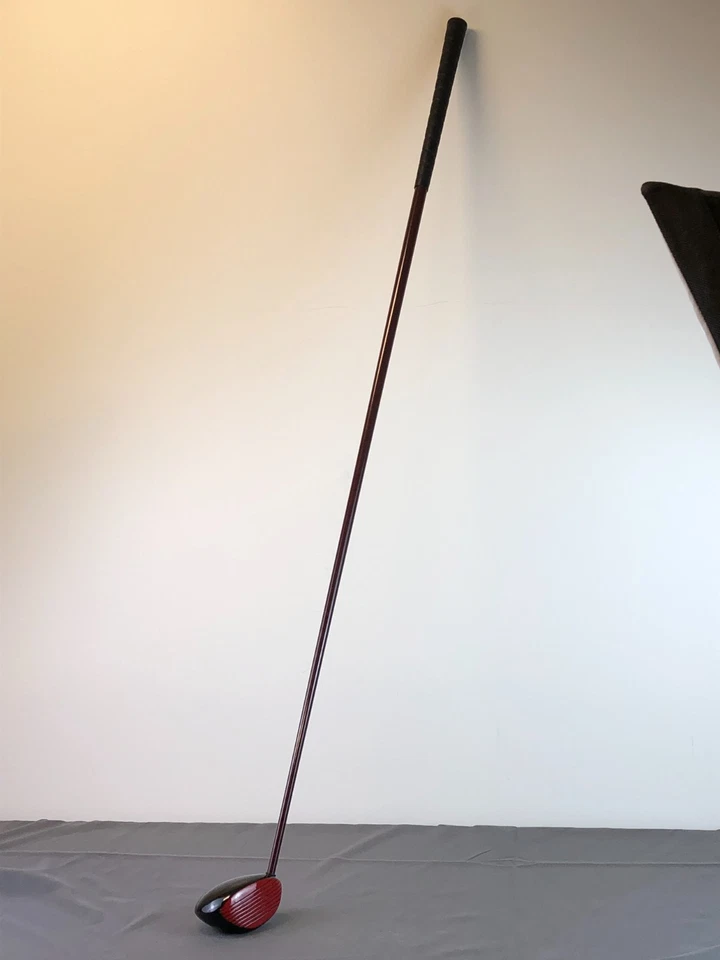 Vintage Rare ODYSSEY Sports JIM FLOOD DRIVER Red Right Hand Golf Club 46" - Image 2 of 4