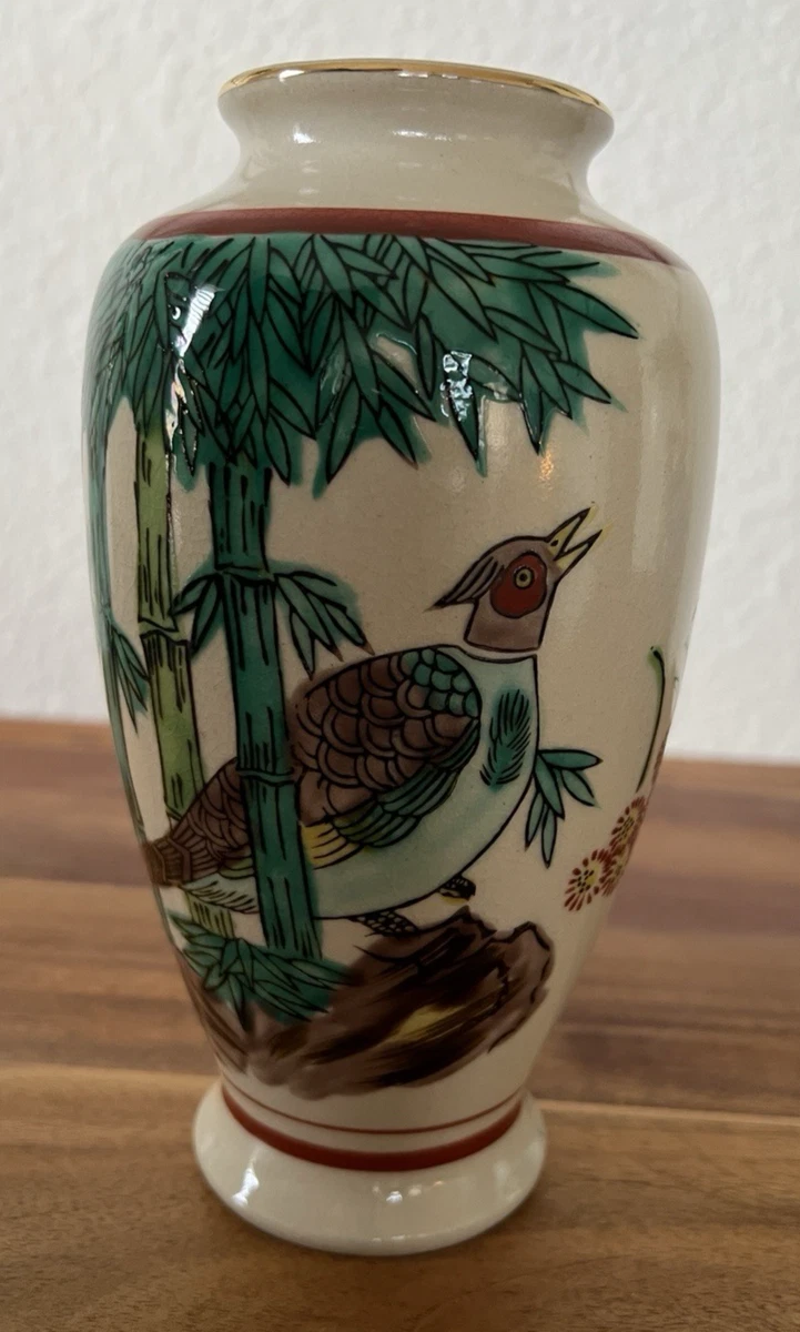Japan Bird Vase Indiana Antique Japanese Vases for sale | eBay