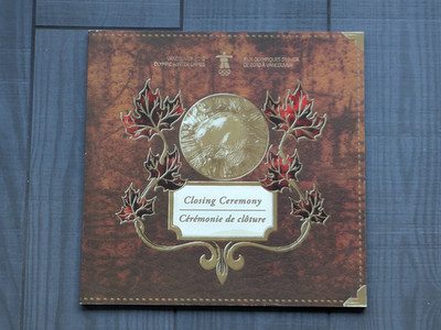 Vancouver 2010 Winter Olympics closing ceremony official souvenir program book