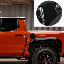 For 2024-2026 Toyota Tacoma SHORT Bed ONLY Fuel Gas Door REPLACEMENT GLOSS BLACK