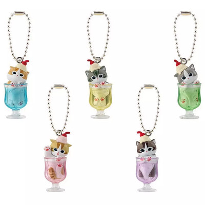 Mofusand Nyanko Cat Soda Complete Set Capsule Toy Gashapon Figure Japan NEW