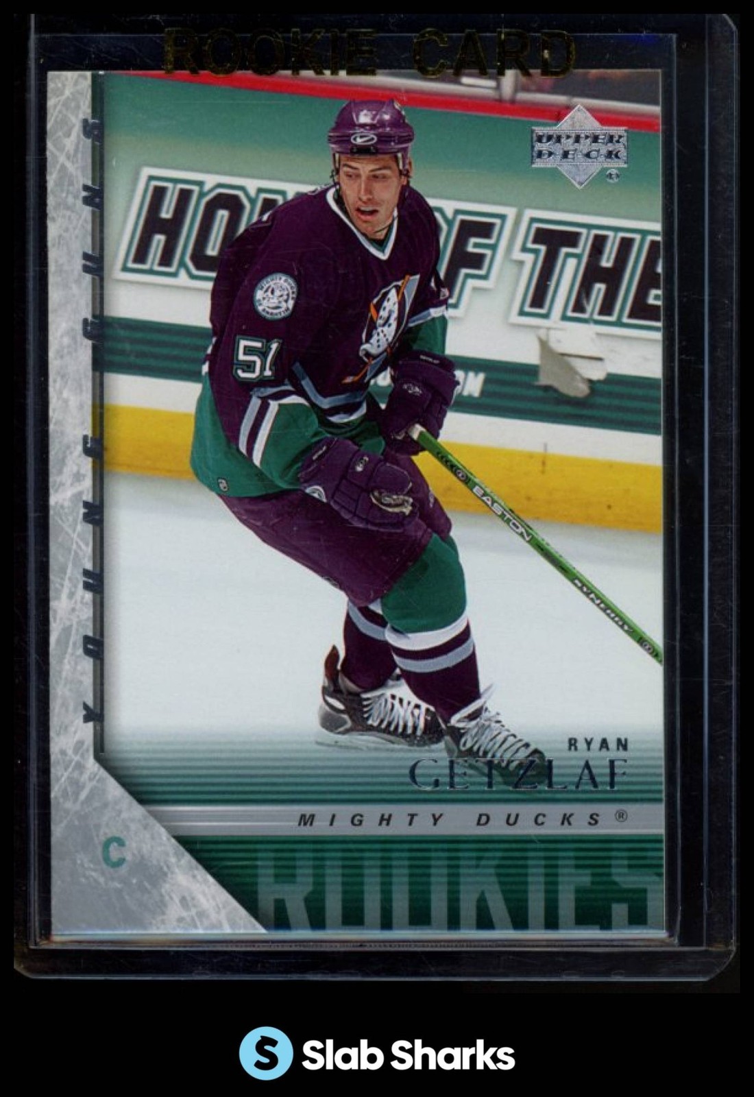 2005 UPPER DECK #452 RYAN GETZLAF YOUNG GUNS RC ROOKIE
