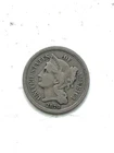 1870-P Three Cent Nickel — photo from another recent sale