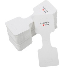 100 Pcs Bracelet Holder Card Kraft Earring Display Cards Packaging Supplies