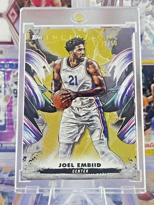 Joel Embiid Inception Holo Gold SP /50 - Philadelphia 76ers