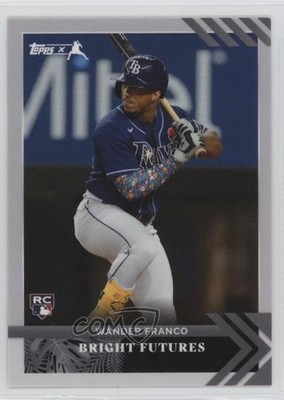 2022 Topps X Juan Soto Bright Futures Silver 84/99 Wander Franco Rookie RC 1c7f