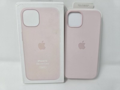 Original Apple iPhone 13 Chalk Pink Silikon MagSafe Case Hülle LESEN