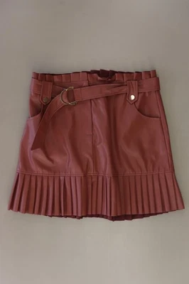 ✅ Zara Kunstlederrock Rock für Damen Gr. 42, L rot aus Polyacryl ✅ - Bild 1 von 4