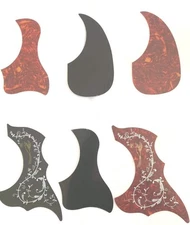 6pcs Self Adhesive Acoustic Guitar Pickguard Pick Guards Anti-Scratch Humming...