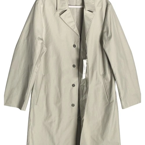 Calvin Klein Coat Men's Medium Classic Style Trench/Raincoat Abbey Stone NEW image 7