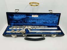 Yamaha Student 113 Flute Silver Boehm C Closed Hole with Case made in Japan