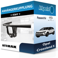 für DS DS 4 FließHeck 07.2015-12.2018 Auto HAK AnhäNgerkupplung Starr Neu