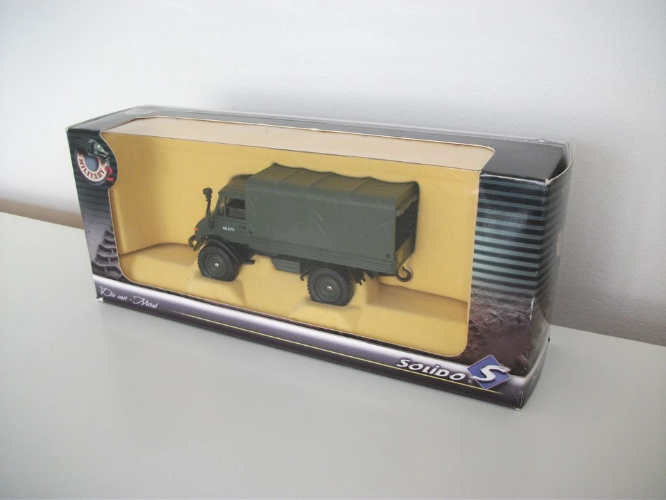 SOLIDO MILITARY ARMY MERCEDES UNIMOG 61011 BOXED *** SALE *** - Image 2 of 2