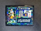 2025 Donruss Optic Justin Herbert Black Pandora (RAW)