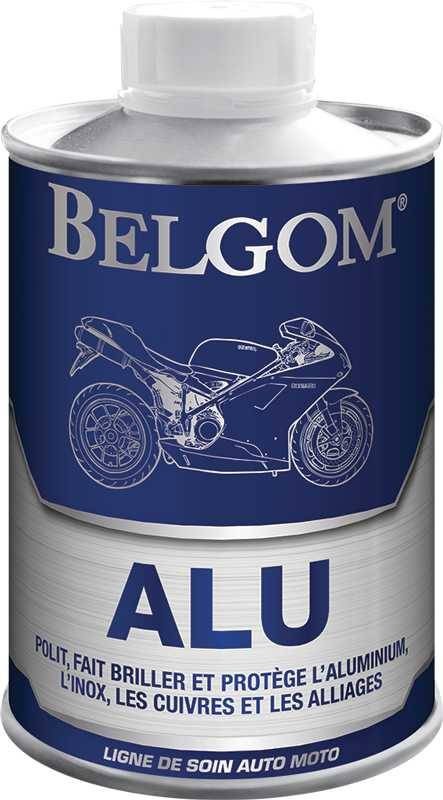 Belgom Alu 250 ml pour l'entretien des jantes et chromes de moto ancienne