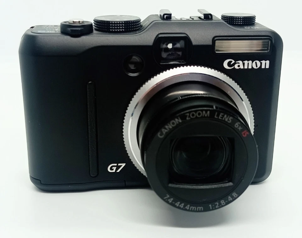 [Near Mint] Canon PowerShot G7 10.0MP Compact Digital Camera Black  From Japan - Image 3 of 4