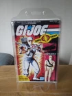 GI Joe 1984 Storm Shadow 100% Complete, Recarded on Mint Unpunched Card, White