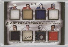 2014-15 ITG Used Fantasy Team 8's Gold 3/10 Mark Messier Jean Beliveau HOF 0o5t