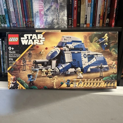 LEGO Star Wars Battle of Felucia Separatist MTT Complete Set 976 Piece (75435)