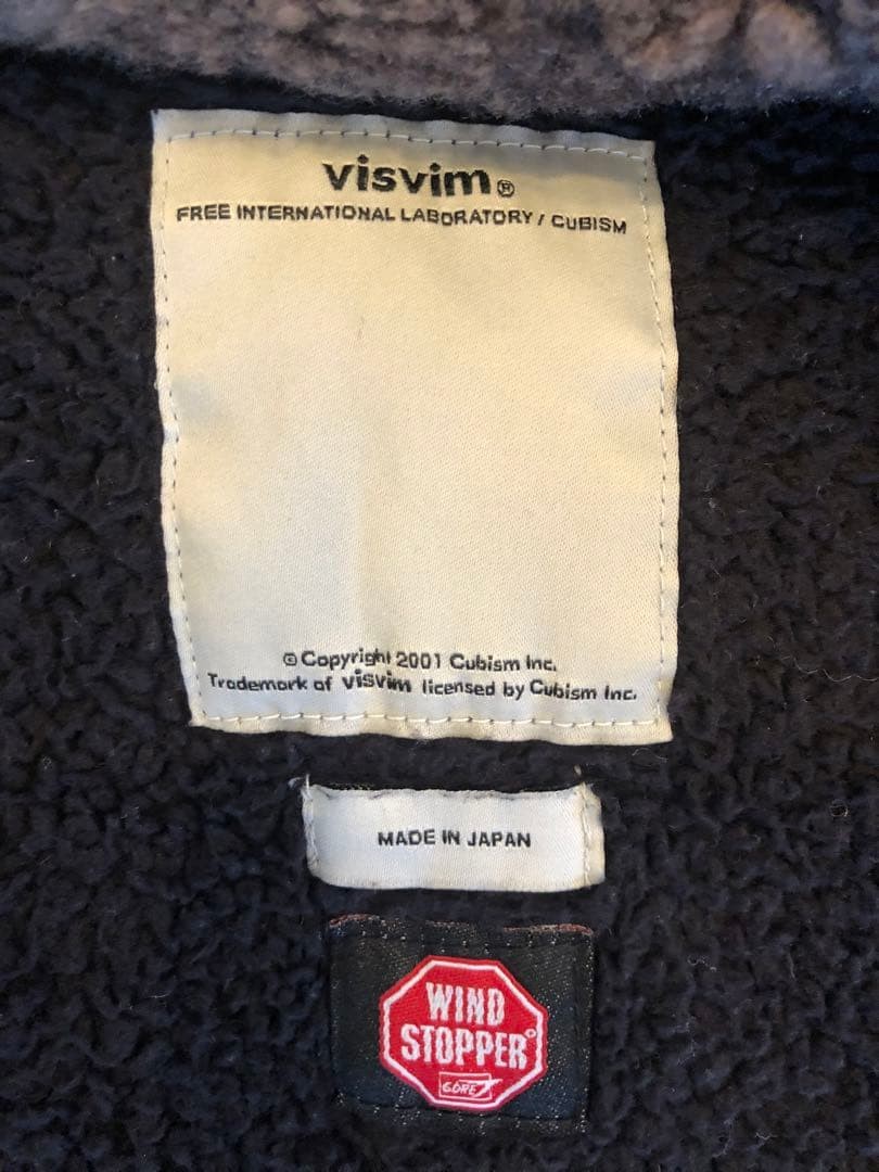 USED VISVIM DECKHAND JACKET S/BLACK/VS0001576 GOOD - image 5