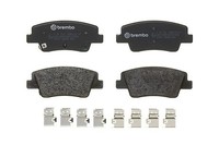 Brembo Bremsbelagsatz, Scheibenbremse P 50 067 FüR MERCEDES-BENZ