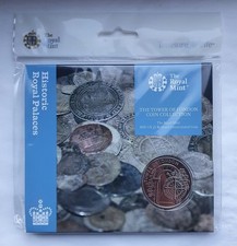 2020 Tower of London, The Royal Mint, Historic Palace £5 Five Pound BU Coin Pack