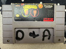 Viacom New Media Beavis and Butt-Head Nintendo Super Nintendo SNES NTSC-U/C