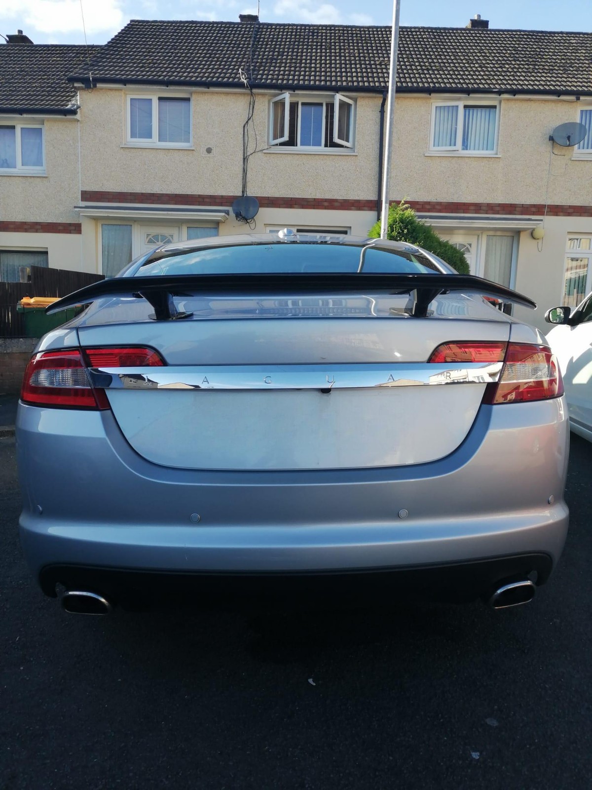 Carbon Fiber Rear Trunk Spoiler Lip Roof Tail Wing For Maserati Quattroporte