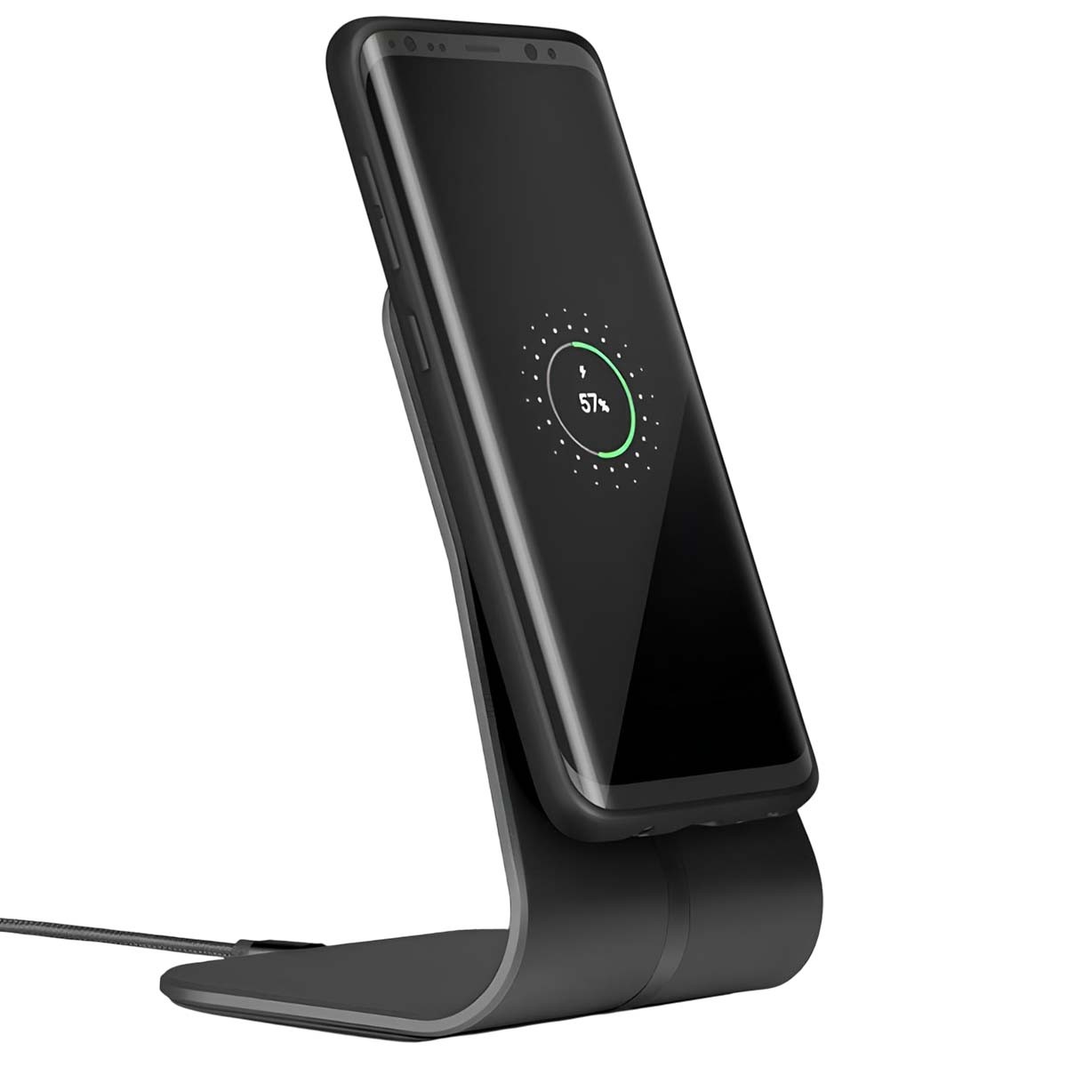 Alimentation sans fil Xvidia élimine les câbles cassés grâce au support inductif 2.0 stable