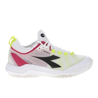 diadora Speed Blushield Fly 4 Plus Ag Tennis  Womens White Sneakers Athletic Sho