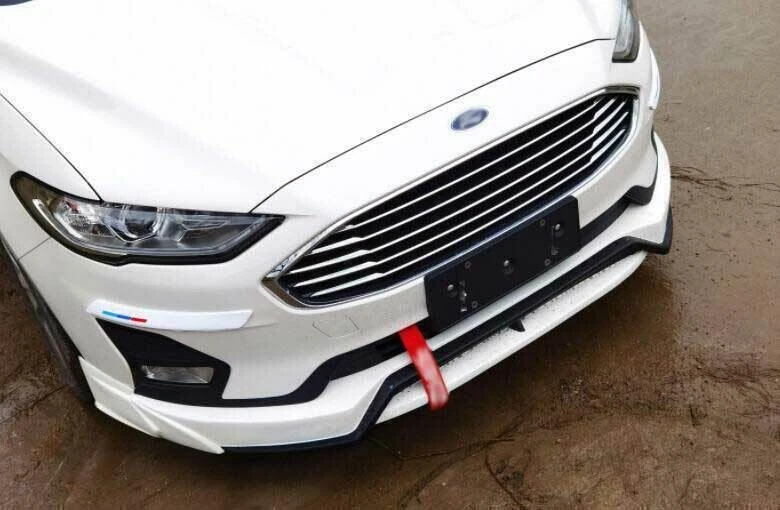 Kit de carrocería alerón labial parachoques delantero blanco deportivo para Ford Mondeo Fusion 2019-2020 Foto 4 de 4