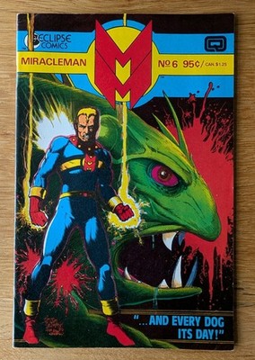 Miracleman #6 - Eclipse Comics- Fn/Vfn- Bagged & Boarded