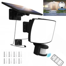 500LM 115 LED Solar Lights Outdoor Waterproof Motion Sensor Security Wall Lamp