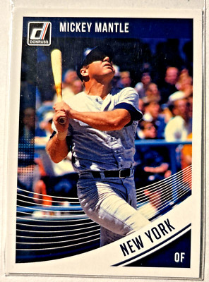 2018 Panini Donruss - Variations Mickey Mantle #200 ''The Commerce Comet''