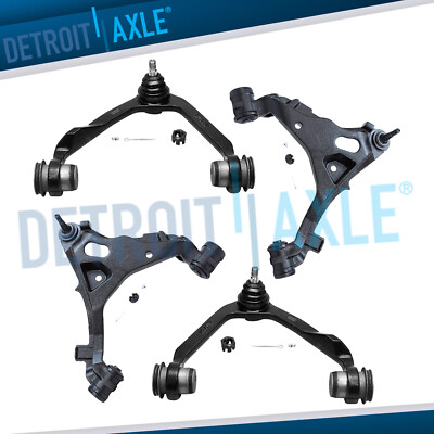 4WD Front Upper & Lower Control Arms Ball Joint for Ford F-150 Lincoln Navigator
