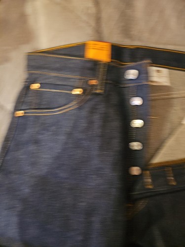 Free Shipping New Men's 501xx Original Shrink-to-Fit 33x36 Straight Leg Jeans - Picture 4 of 7