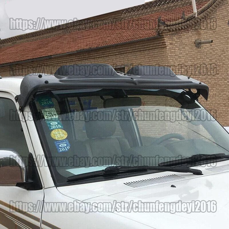 For Toyota Land Cruiser Prado LC90 FJ95 3400 1996-2002 Front Spoiler Sun Visor - Image 3 of 4