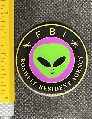 Rare Roswell Resident Agency RA Area 51 FBI DOJ Challenge Coin