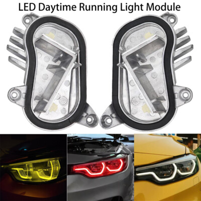 2PCS LED DRL Module L/R For BMW F80 M3 F82 M4 F32 F36 F86 LCI