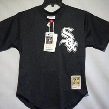 NWT Mitchell & Ness Jersey Youth Bo Jackson White Sox Cooperstown Collection Med