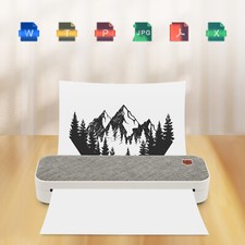 Portable Wireless A4 Bluetooth Thermal Printer for PC Cell Phone Photo Document