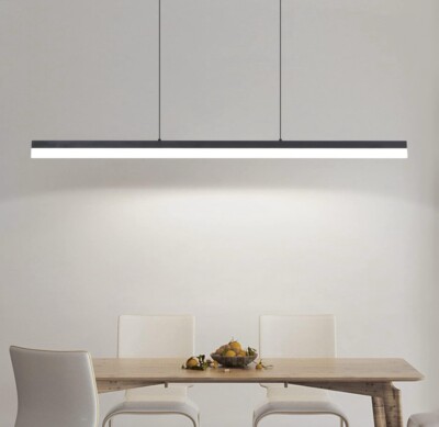 Mikeru Dimmable 3000K - 6000K 39  Modern LED Light With Adjustable Cable New