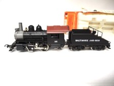 Rvarossi: art. 1225 Locomotive 0-4-0 with B&O tender (new) ref. 275