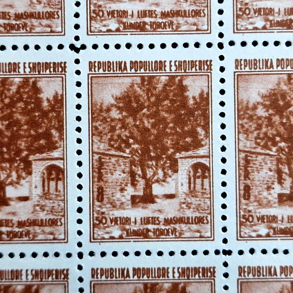 Albania 1958 - Battle 50 Anniv - MNH - 60 Stamps Full 15 Sets - CV $68.25 - Image 3 of 4