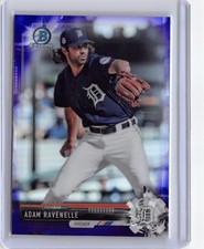 2017 Bowman Chrome Purple Refractor #BCP189 Adam Ravenelle (074/250) Tigers